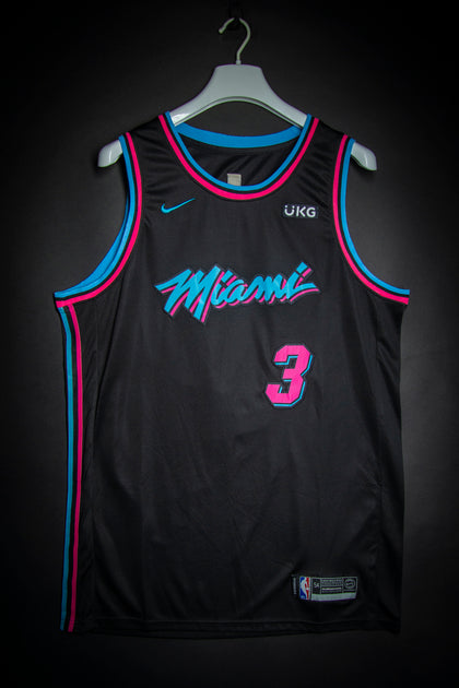 Dwyane Wade Nike Miami Heat Vice Nights Swingman Jersey FOR SALE! - PicClick