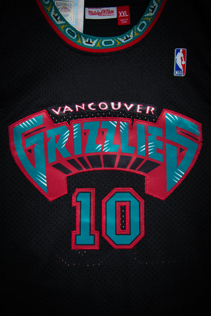 vancouver grizzlies jersey red