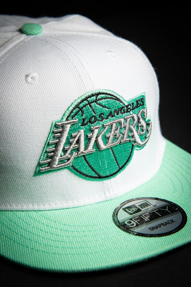 lakers green hat