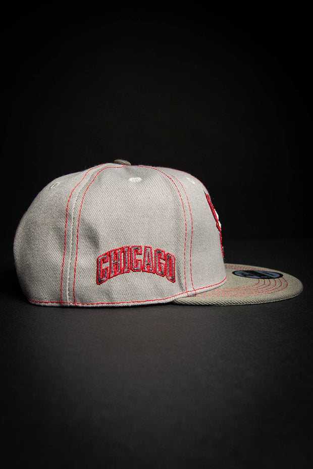 Chicago Bulls Greetings from Street Sign 9FIFTY New Era Fits Snapback Hat by Devious Elements Apparel