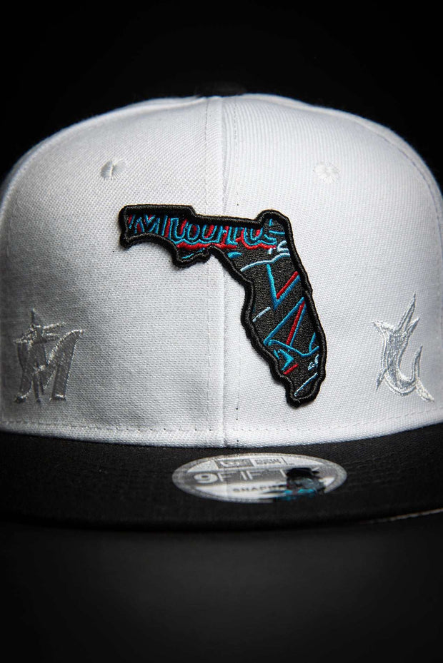 Miami Marlins State Pride 9Fifty New Era Fits Snapback Hat New Era Fits Hats Miami Marlins State Pride 9Fifty New Era Fits Snapback Hat Miami Marlins State Pride 9Fifty New Era Fits Snapback Hat - Devious Elements Apparel