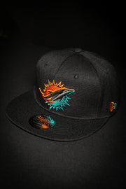 Miami Dolphins Mixed Thread Remix 9Fifty New Era Fits Snapback Hat