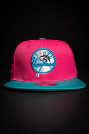 New York Yankees Throwback Vice 9Forty New Era Snapback Hat