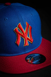 New York Yankees Super Colors 9Forty New Era Snapback Hat