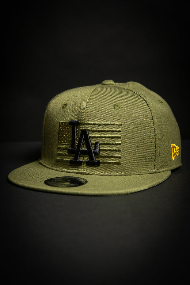 Los Angeles Dodgers Our Nations Finest 9Fifty New Era Fits Snapback
