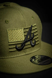 Atlanta Braves Our Nations Finest 9Fifty New Era Fits Snapback