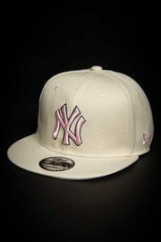 New York Yankees White Floral 9Fifty New Era Fits Snapback Hat