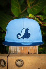 Montreal Expos Blue 35th 9Fifty New Era Fits Snapback Hat