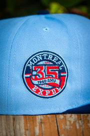 Montreal Expos Blue 35th 9Fifty New Era Fits Snapback Hat New Era Fits Hats Montreal Expos Blue 35th 9Fifty New Era Fits Snapback Hat Montreal Expos Blue 35th 9Fifty New Era Fits Snapback Hat - Devious Elements Apparel
