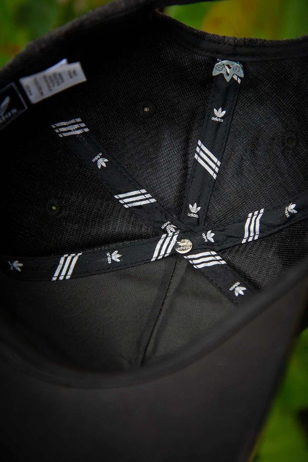 Adidas Originals Camo Grey Heather Stencil Logo Curved Brim Snapback