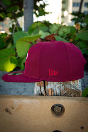 Miami Heat Maroon Red 9fifty New Era Fits Snapback Hat