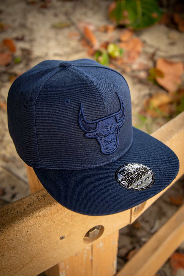 Chicago Bulls All Navy Blue 9forty New Era Fits Snapback Hat New Era Fits Hats Chicago Bulls All Navy Blue 9forty New Era Fits Snapback Hat Chicago Bulls All Navy Blue 9forty New Era Fits Snapback Hat - Devious Elements Apparel