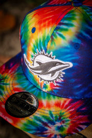 Miami Dolphins Rainbow Tie Dye 9Fifty New Era Fits Snapback Hat New Era Fits Hats Miami Dolphins Rainbow Tie Dye 9Fifty New Era Fits Snapback Hat Miami Dolphins Rainbow Tie Dye 9Fifty New Era Fits Snapback Hat - Devious Elements Apparel