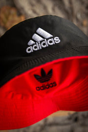 Adidas Solid Red Black Reversible Unisex Bucket Hat Adidas Reversible Bucket Hat Adidas Solid Red Black Reversible Unisex Bucket Hat Adidas Solid Red Black Reversible Unisex Bucket Hat - Devious Elements Apparel