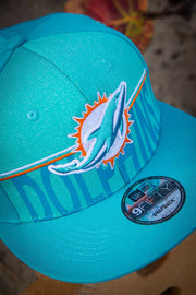 Miami Dolphins Teal Knockout 9Fifty New Era Fits Snapback Hat New Era Fits Hats Miami Dolphins Teal Knockout 9Fifty New Era Fits Snapback Hat Miami Dolphins Teal Knockout 9Fifty New Era Fits Snapback Hat - Devious Elements Apparel