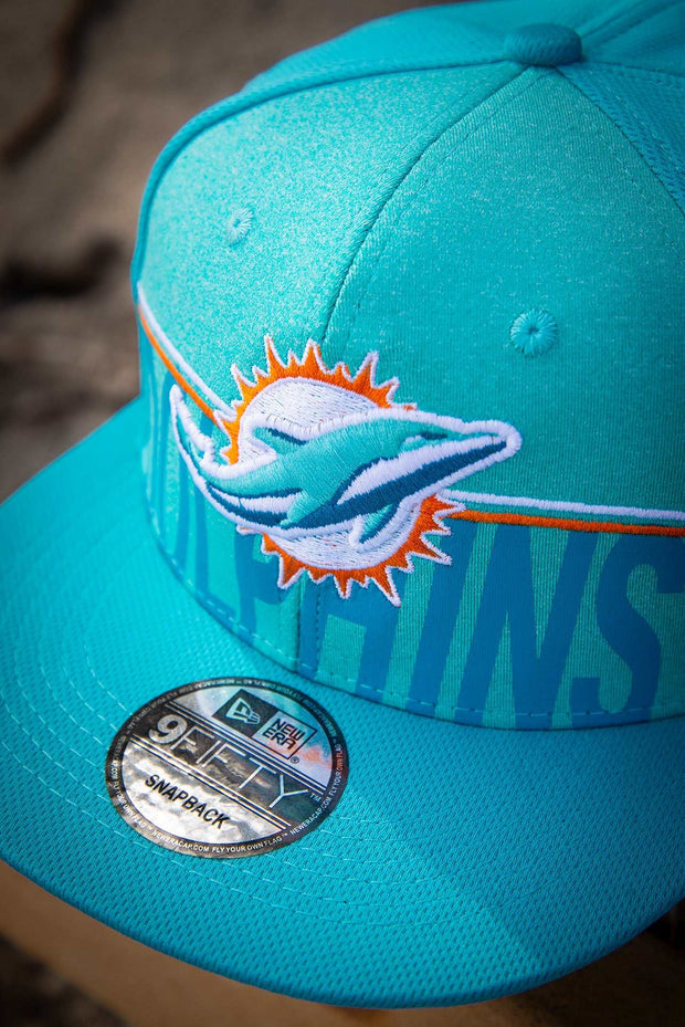 Miami Dolphins Teal Knockout 9Fifty New Era Fits Snapback Hat New Era Fits Hats Miami Dolphins Teal Knockout 9Fifty New Era Fits Snapback Hat Miami Dolphins Teal Knockout 9Fifty New Era Fits Snapback Hat - Devious Elements Apparel