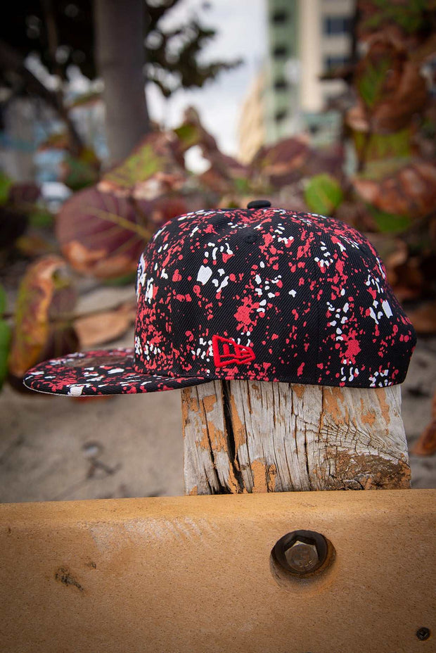 Atlanta Falcons Paint Splatter 9Fifty New Era Fits Snapback Hat
