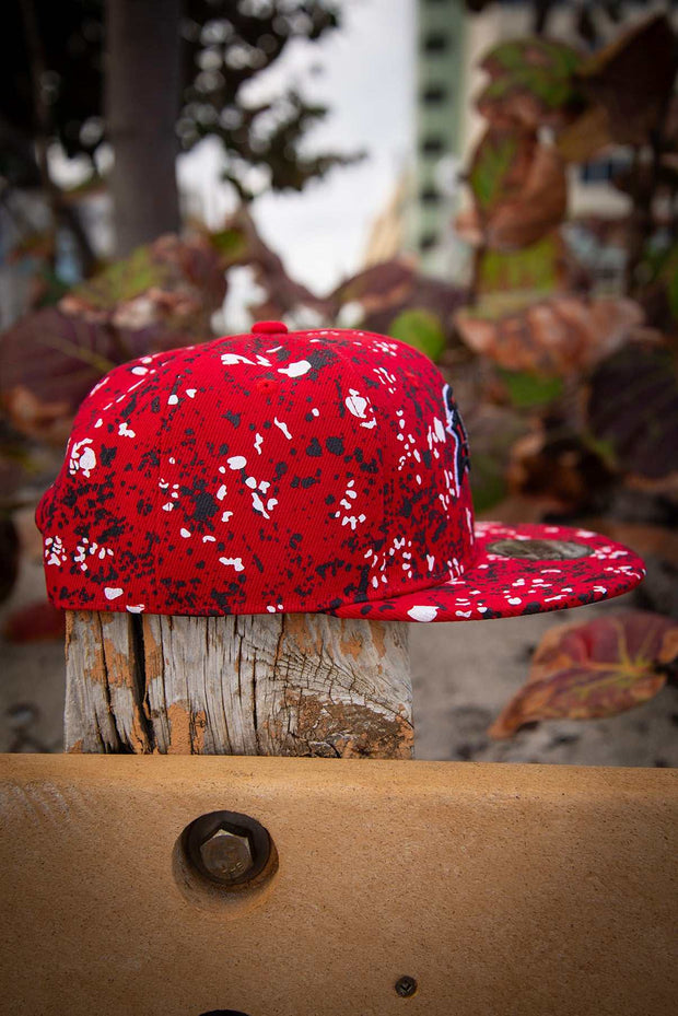 Tampa Bay Buccaneers Paint Splatter 9Fifty New Era Fits Snapback Hat