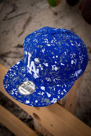 Los Angeles Dodgers Paint Splatter 9Fifty New Era Fits Snapback Hat