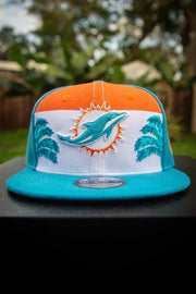 Miami Dolphins Palm Trees 9Fifty New Era Fits Snapback Hat New Era Fits Hats Miami Dolphins Palm Trees 9Fifty New Era Fits Snapback Hat Miami Dolphins Palm Trees 9Fifty New Era Fits Snapback Hat - Devious Elements Apparel
