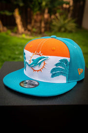 Miami Dolphins Palm Trees 9Fifty New Era Fits Snapback Hat New Era Fits Hats Miami Dolphins Palm Trees 9Fifty New Era Fits Snapback Hat Miami Dolphins Palm Trees 9Fifty New Era Fits Snapback Hat - Devious Elements Apparel