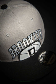 Brooklyn Nets Big Logo Cut Off 9fifty New Era Fits Snapback Hat