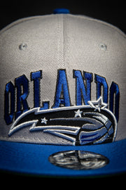 Orlando Magic Big Logo Cut Off 9fifty New Era Fits Snapback Hat