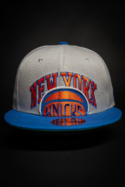 New York Knicks Big Logo Cut Off 9fifty New Era Fits Snapback Hat