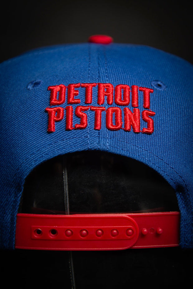 Detroit Pistons Multi Logo Style Snapback Hat