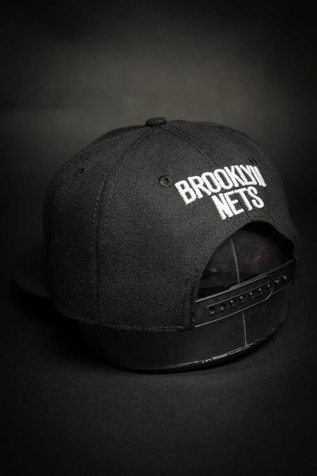 Brooklyn Nets Multi Logo Style Snapback Hat