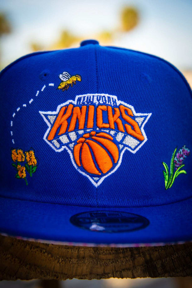 New York Knicks Bee Spring Floral 9Fifty New Era Fits Snapback Hat New Era Fits Hats New York Knicks Bee Spring Floral 9Fifty New Era Fits Snapback Hat New York Knicks Bee Spring Floral 9Fifty New Era Fits Snapback Hat - Devious Elements Apparel