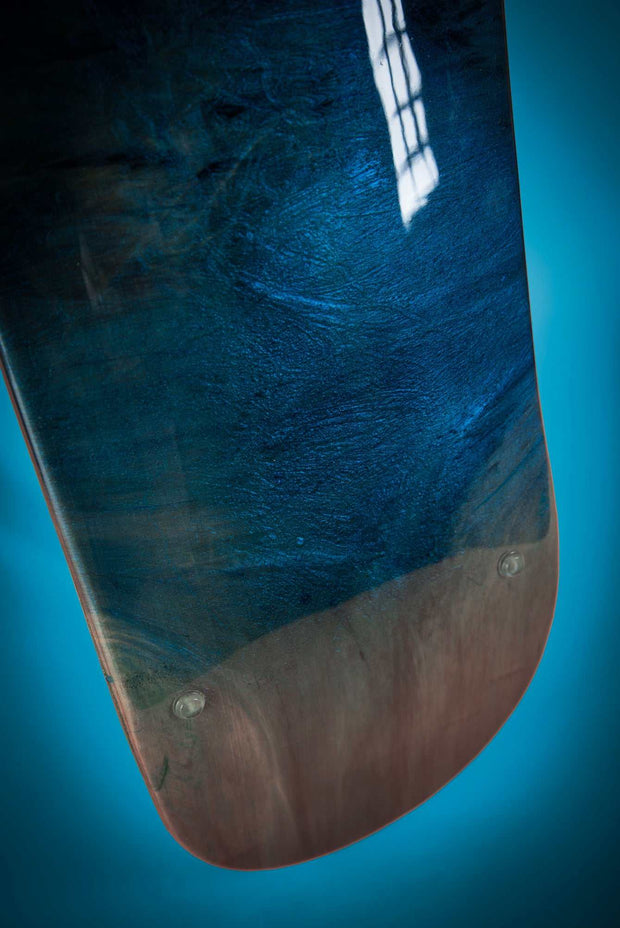 Blue Berry Burst Charcuterie Bamboo Skate Board Deck Shark Board Serving Tray Blue Berry Burst Charcuterie Bamboo Skate Board Deck Blue Berry Burst Charcuterie Bamboo Skate Board Deck - Devious Elements Apparel