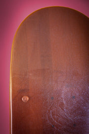 Pink Chameleon Pearl Charcuterie Bamboo Skate Board Deck