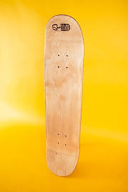 Popping Pickle Green Charcuterie Wood Skate Board Deck
