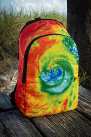 Hurricane Print Florange Pattern Laptop Backpack