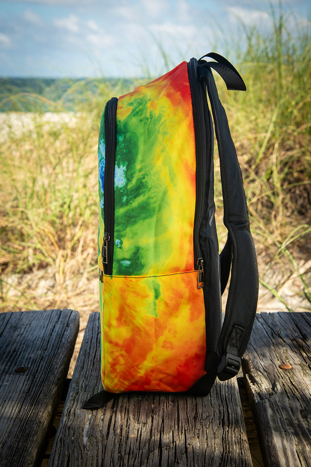 Hurricane Print Florange Pattern Laptop Backpack