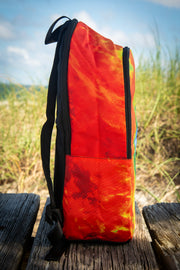 Hurricane Print Florange Pattern Laptop Backpack