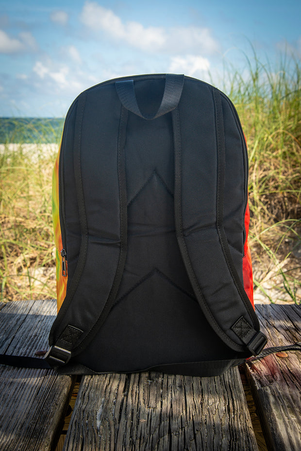 Hurricane Print Florange Pattern Laptop Backpack