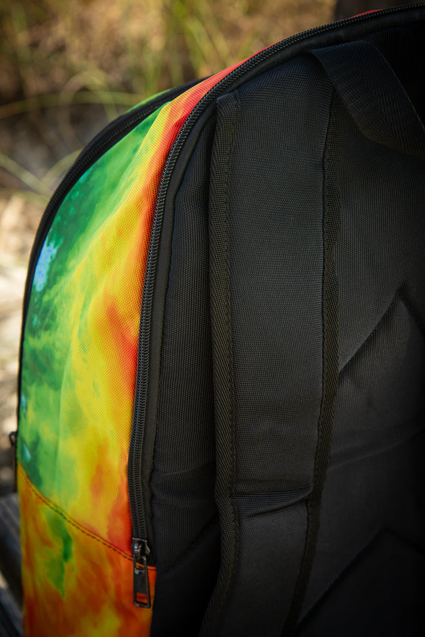 Hurricane Print Florange Pattern Laptop Backpack