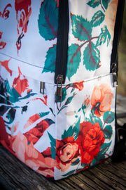 Frida 花卉印花笔记本电脑背包