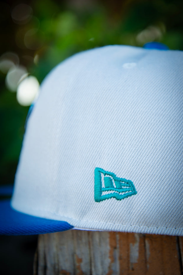 Miami Dolphins AFC White Teal 9Fifty New Era Fits Snapback Hat