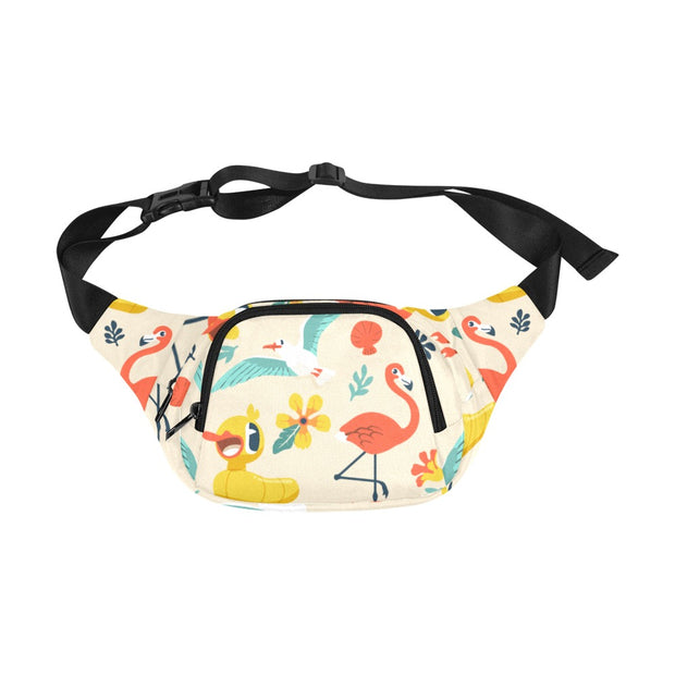 Flamingo Ducky Tropical Fanny Pack