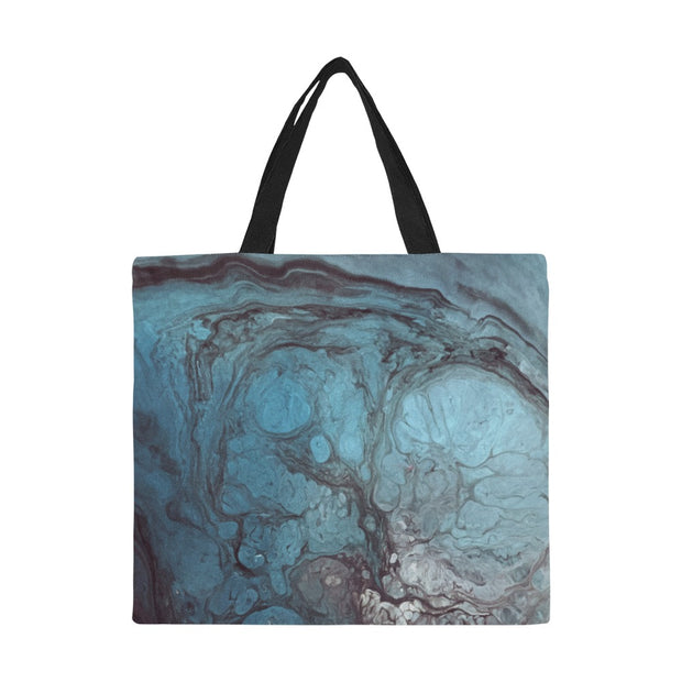 Epoxy Resin Blend Pattern 4 Print Large Canvas Tote Bag