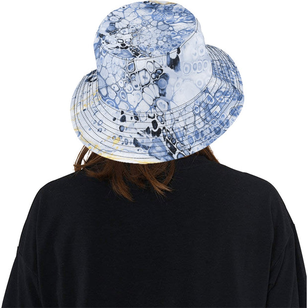 Epoxy Resin Blend Pattern 6 Reversible Unisex Bucket Hat