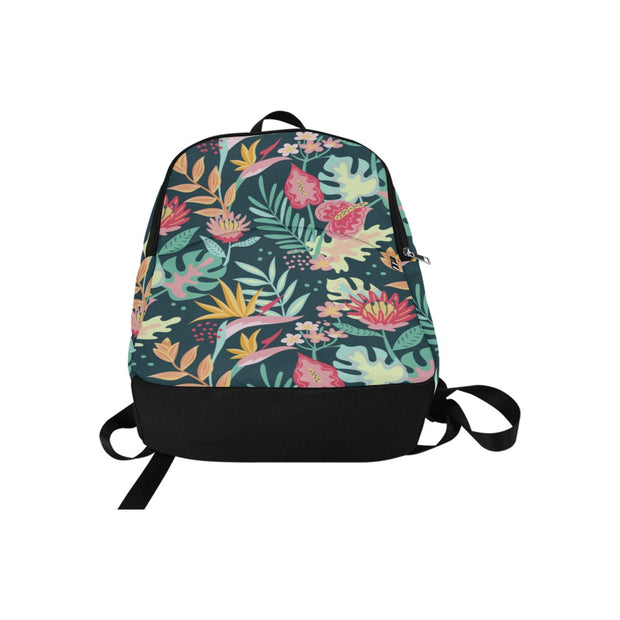 Fine Floral Pattern Laptop Backpack