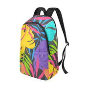 Tropic Neon Pattern Laptop Backpack