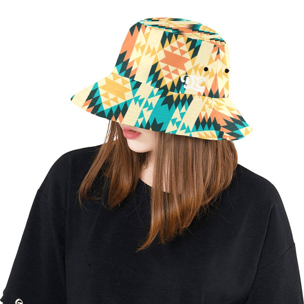 Soft Native Pattern 1 Print Reversible Unisex Bucket Hat