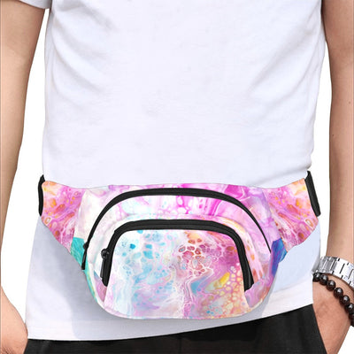 Resin Epoxy Blend Pattern 3 Small Fanny Pack