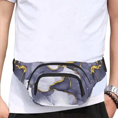 Resin Epoxy Blend Pattern 5 Small Fanny Pack