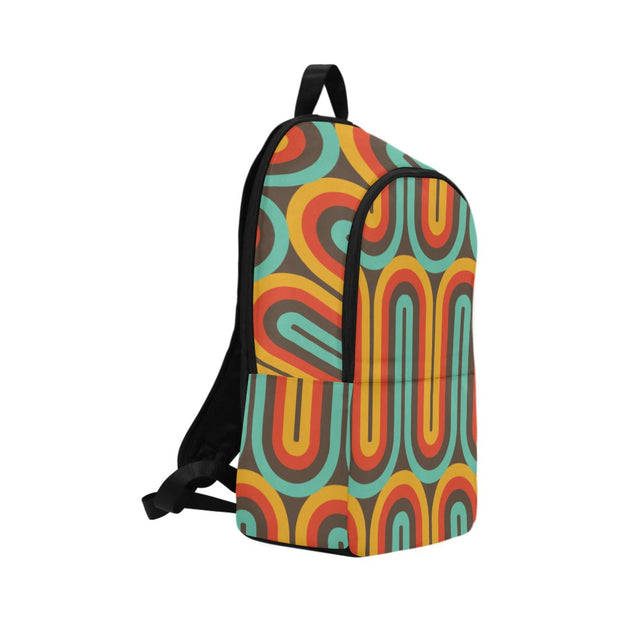Retro Vibes Pattern 2 Laptop Backpack
